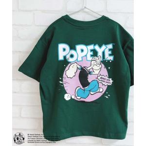 tシャツ Tシャツ キッズ POPEYE  ポパイ オーバーサイズ半袖Tシャツ｜ZOZOTOWN Yahoo!店