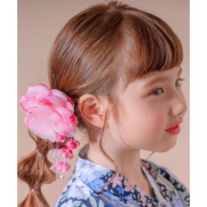 和装 キッズ 光るフラワーヘアクリップ｜ZOZOTOWN Yahoo!店