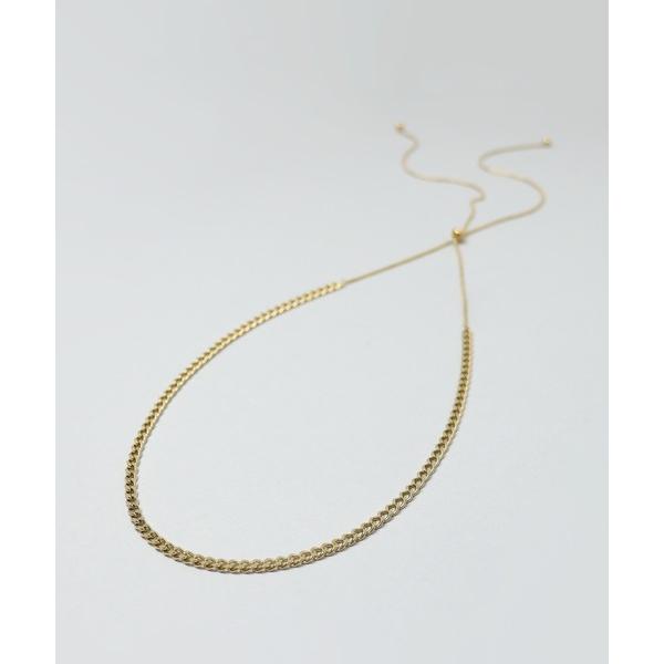 ネックレス 金属アレルギー対応「ieLS」ステンレス　スライドチェーンネックレス メンズ レディース