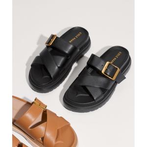 Burberry キャンバスレザー フラットサンダル 8042631/80426321 Burberry キャンバスレザー フラットサンダル 8042631/80426321