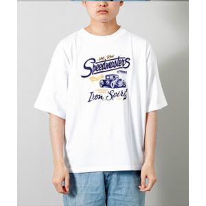 tシャツ 半袖プリントBIGTシャツ(ホットロッド) メンズ レディース