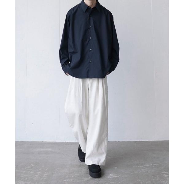 「Casper John」 長袖シャツ SMALL ネイビー メンズ