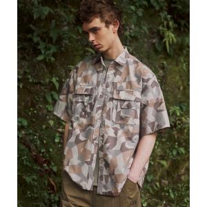 メンズ シャツ ブラウス DAIWA 別注 DOT AIR CAMO STREAM SHIRT｜zozo