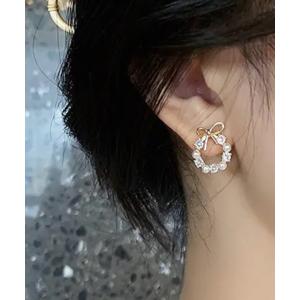 ピアス レディース FReePLACe/リボン フラワー ピアス X12188｜ZOZOTOWN Yahoo!店