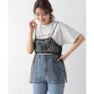 tシャツ Tシャツ レディース アソートチュールキャミ　114632｜zozo