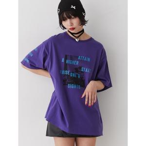 レディース tシャツ Tシャツ ロックグラフィックBIGTシャツ｜zozo