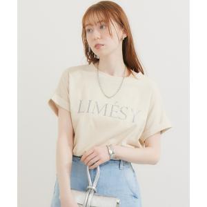 tシャツ Tシャツ レディース cloche グリッタープリントTシャツ