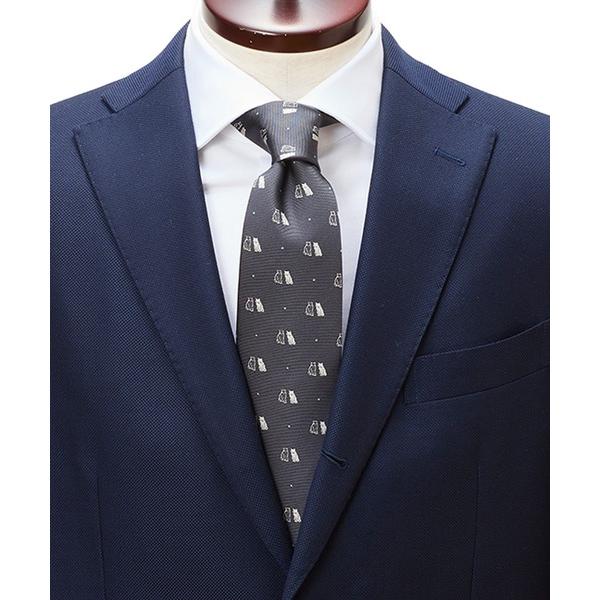 ネクタイ 「CRICKET」クリケットクレリック猫モチーフドットネクタイ