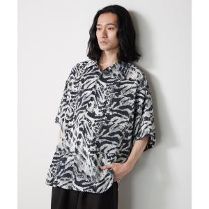 シャツ 「MandO」アソート柄レギュラーカラーシャツ メンズ レディース