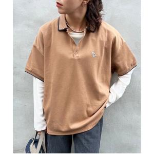 ポロシャツ ポロ 「m:rex」ミニ恐竜ワッペンポロシャツ レディース メンズ