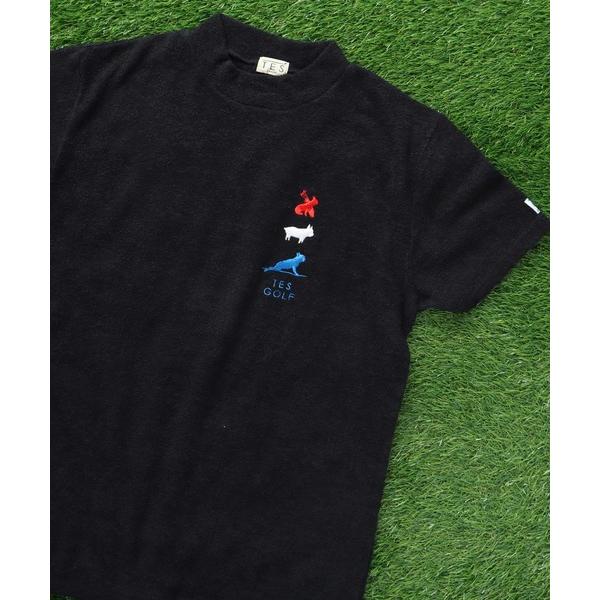 tシャツ TES-GOLF COMFORTABLE PILE MOC NECK T-SHIRT / ...