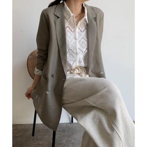 DOUDOU(ドゥドゥ) メッシュダブルジャケット メッシュダブルジャケット（テーラードジャケット）｜DouDou（ドゥドゥ