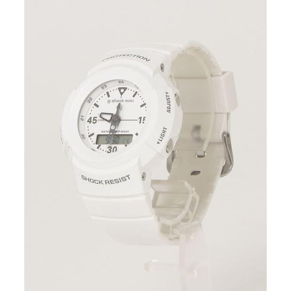 「BEAMS BOY」 「g-shock mini」デジタル腕時計 ONE SIZE ホワイト レデ...