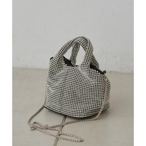 トートバッグ バッグ レディース Cristin ラインストーンBAG｜zozo