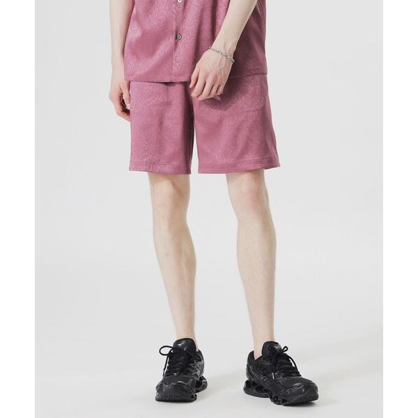 パンツ 「ブルーはSafari Lounge別注カラー」サテンジャカードショーツ メンズ