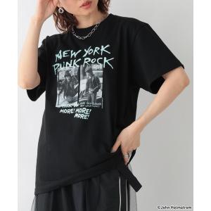 tシャツ Tシャツ レディース GOOD ROCK SPEED/ヴィンテージライクパンクフォトTシャツ
