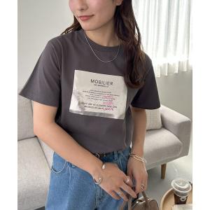 tシャツ 「WEB限定/新色追加!」アソート箔プリントTシャツ レディース