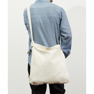 ショルダーバッグ バッグ メンズ SLOW スロウ / herringbone shoulder bag L ヘリンボーンショルダーバッグ ニュースペ｜zozo