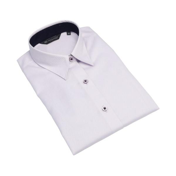 フォーマル ブラウス シャツ 超形態安定ノーアイロン レギュラー 7分袖ビジネスワイシャツ レディー...