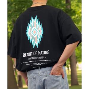 tシャツ 「GROOVY STORE」サガラ刺繍オーバーサイズTシャツ　 UVカット＆COOL＆DRY メンズ レディース