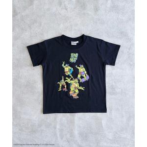 tシャツ Tシャツ キッズ 「Teenage Mutant Ninja Turtles/ミュータントタートルズ」別注Tシャツ（80〜140cm）｜zozo