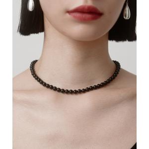 ネックレス 「novice」Onyx Ball Necklace「Stainless」 レディース