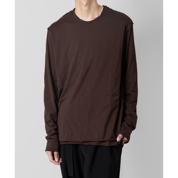 tシャツ 80/2 ピマコットンジャージー スリムフィット レイヤードL/S TEE / 80/2 ...