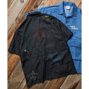 シャツ ブラウス メンズ JONAS CLAESSON/ジョナスクレアッソン Chambray Trip Shirts/シャンブレー トリップシャツ/｜zozo