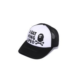 帽子 キャップ メンズ APE CROSSBONE MESH CAP Mの商品画像