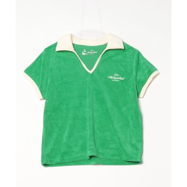 ポロシャツ MSB pile polo top (ladies) メンズ