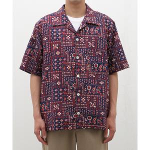 シャツ ブラウス メンズ NOMA t.d. (ノーマティーディー) Summer Shirt Indigo N37-SH03A｜zozo