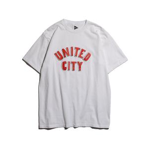 tシャツ Tシャツ メンズ FUNG / ファング UNITED CITY SS TEE カレッジロゴ プリントTシャツ