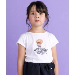 キッズ tシャツ Tシャツ 「日本製」ピクニックガールプリント半袖Tシャツ(80~140cm)｜zozo