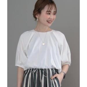 tシャツ パフスリーブカットプルオーバー レディース