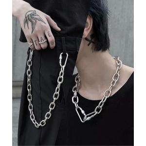 【gosso0709】kaiko ウォレットチェーン　セット KAIKO（カイコー）の「KAIKO FLAT CHAIN & CARABINER