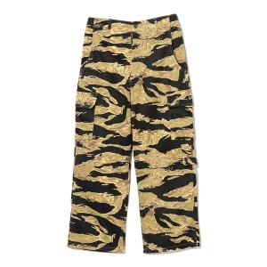 パンツ カーゴパンツ レディース 「WOMEN」BUZZ RICKSON'S × BEAMS / 別注 GOLD TIGER STRIPE TROUS｜zozo