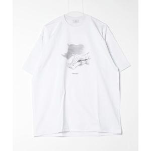 メンズ tシャツ Tシャツ URU/ウル/Print Tee/Rhinoceros/サイ｜zozo