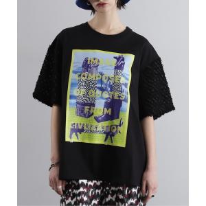 tシャツ Tシャツ レディース 「先行予約」(OKIRAKU×ROSEBUD)異素材スリーブ グラフィックTシャツ｜ZOZOTOWN Yahoo!店