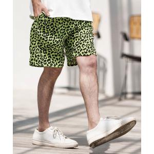 NOISEMAKER（ノイズメーカー） パンツ ベルベットタッチレオパード