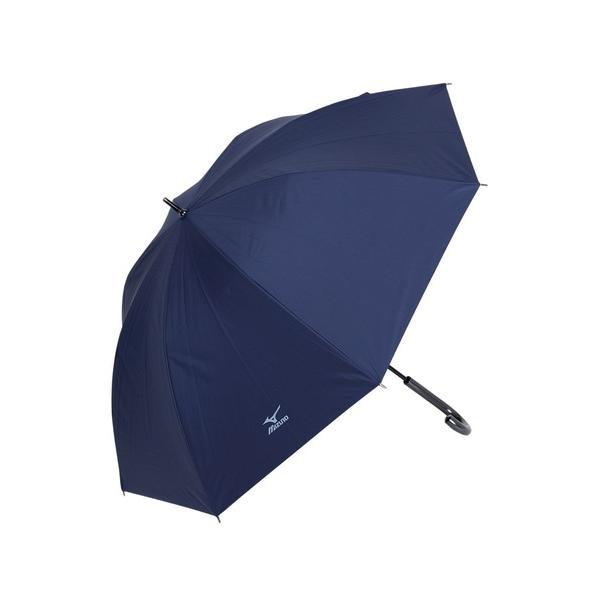 傘 1級遮光 遮熱 晴雨兼用 長傘　”ミズノ ロゴ” メンズ