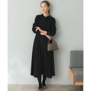 「URBAN RESEARCH ROSSO WOMEN」 長袖ワンピース FREE ブラック レディース