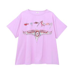 tシャツ Tシャツ レディース ルームウェア　トップス　4分袖｜zozo