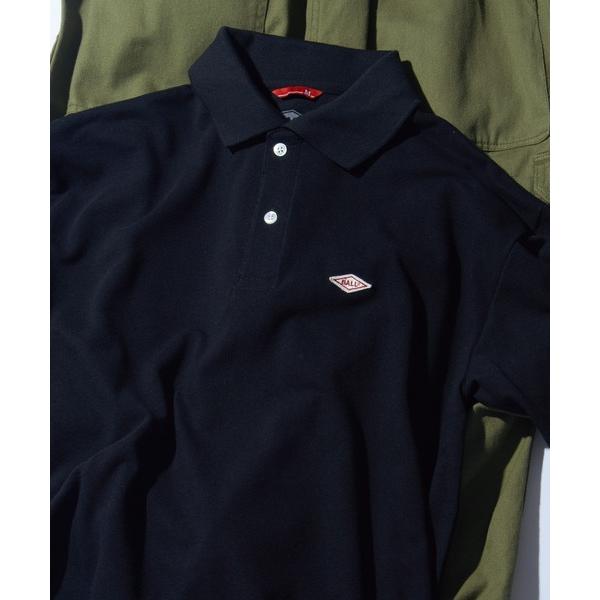 ポロシャツ 「BALL」54501NT T/C鹿の子 ワッペン付きポロシャツ メンズ