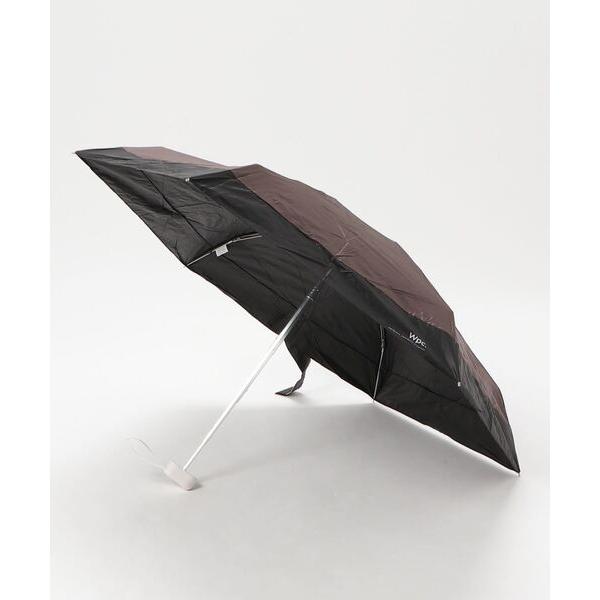 折りたたみ傘 Wpc./ダブリュピーシー 遮光切り継ぎtiny / 晴雨兼用 折りたたみ傘 メンズ ...