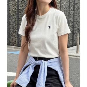 tシャツ 半袖 「U.S. POLO ASSN.」限定商品 Beauty smooth Tee　ビューティースムースTシャツ レディース