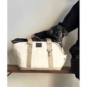 ba&ttang ラインソフト キャリーバッグ Mサイズ ペット 犬 | 韓国