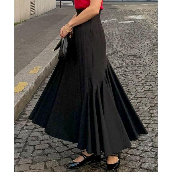 スカート スパイラルマーメイドスカート