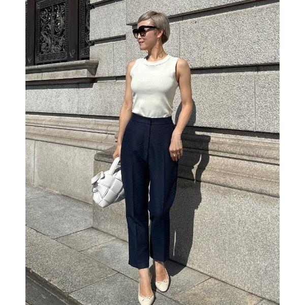 パンツ 美脚テーパードパンツ レディース
