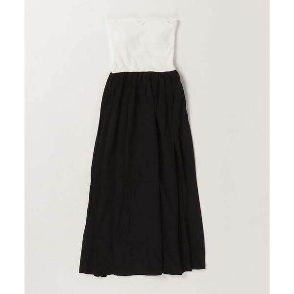 ワンピース リブベアトップワンピース