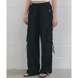 パンツ カーゴパンツ レディース CITYBREEZE Nylon Shirring Cargo Pants｜zozo